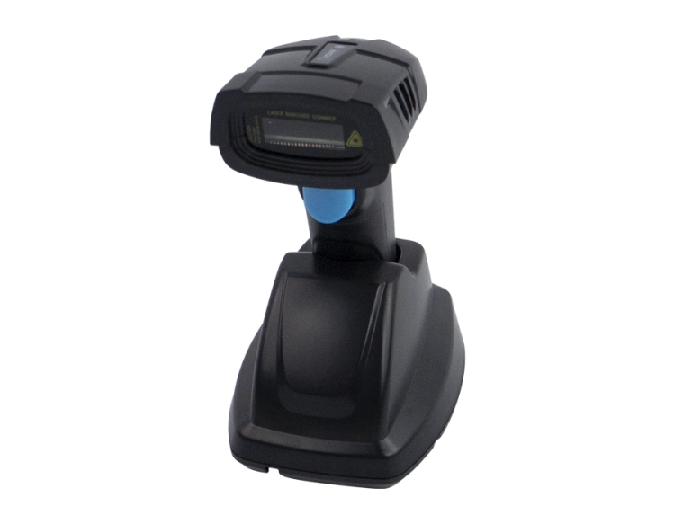 Czytnik kodów QR 1D/2D ze stacją i trybem automatycznym, skaner bezprzewodowy HD6200