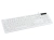 Biała klawiatura przewodowa, klawisze funkcyjne, HDWR typerCLAW-PC110W