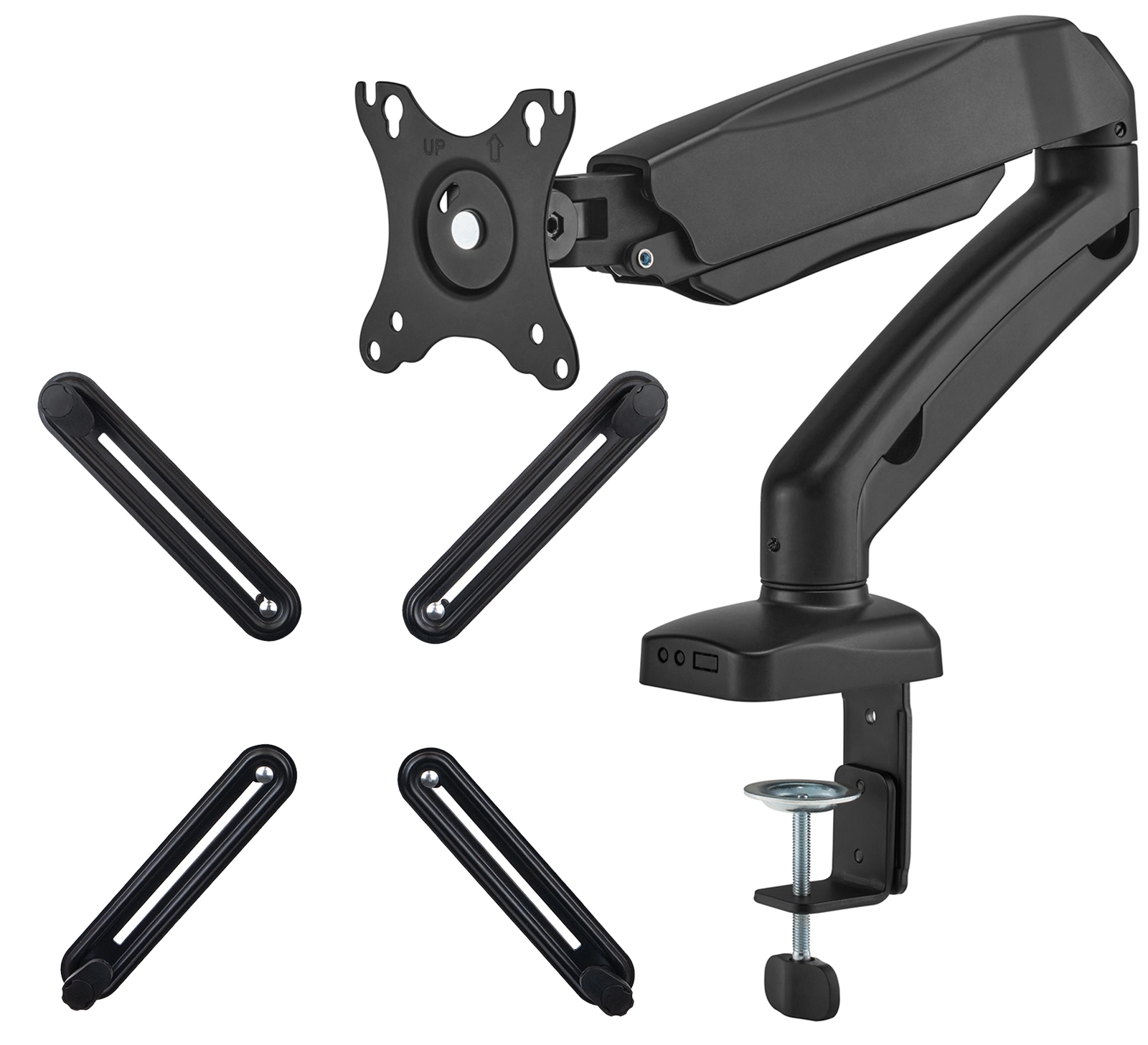 Uchwyt biurkowy na monitor SolidHand-GS01 w zestawie z adapterem VESA SolidHand-M01